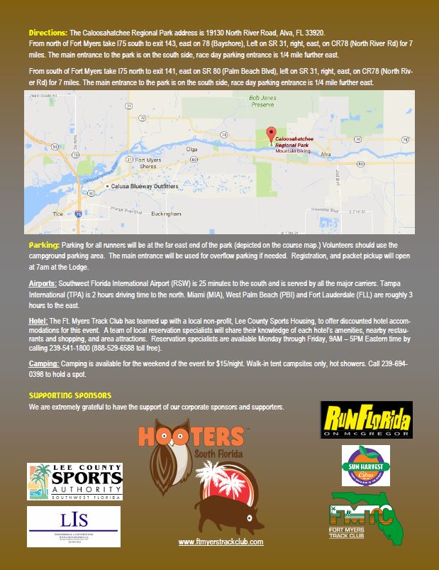 The 17th Annual Hooters River, Roots & Ruts 10 Mile Trail Run & Relay