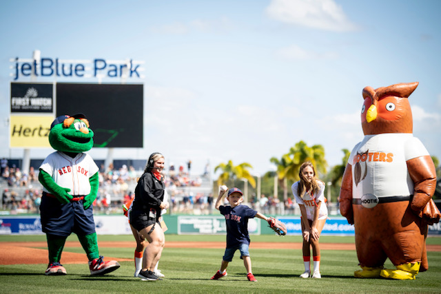 Spring Training First Pitch