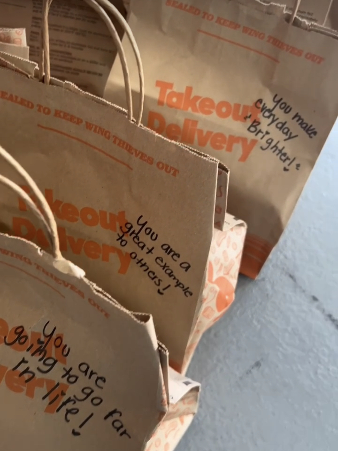To Go Bags!