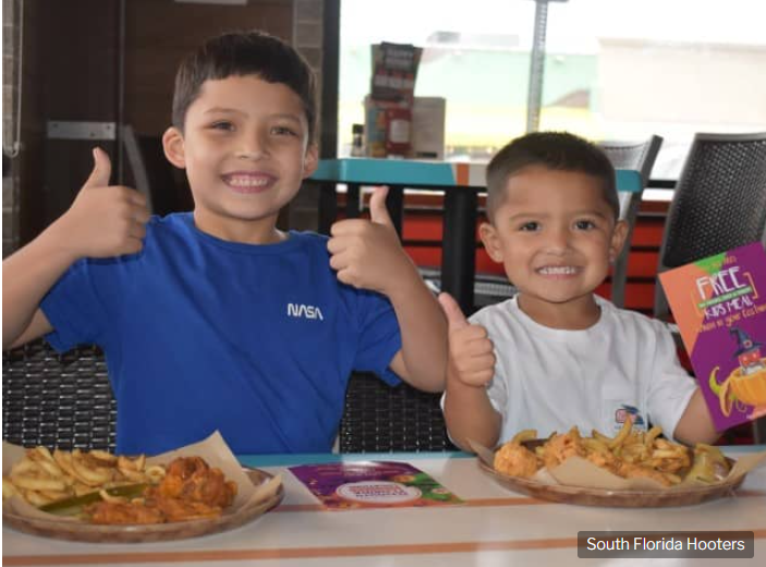 Kids in Costume Eat Free on 10/31