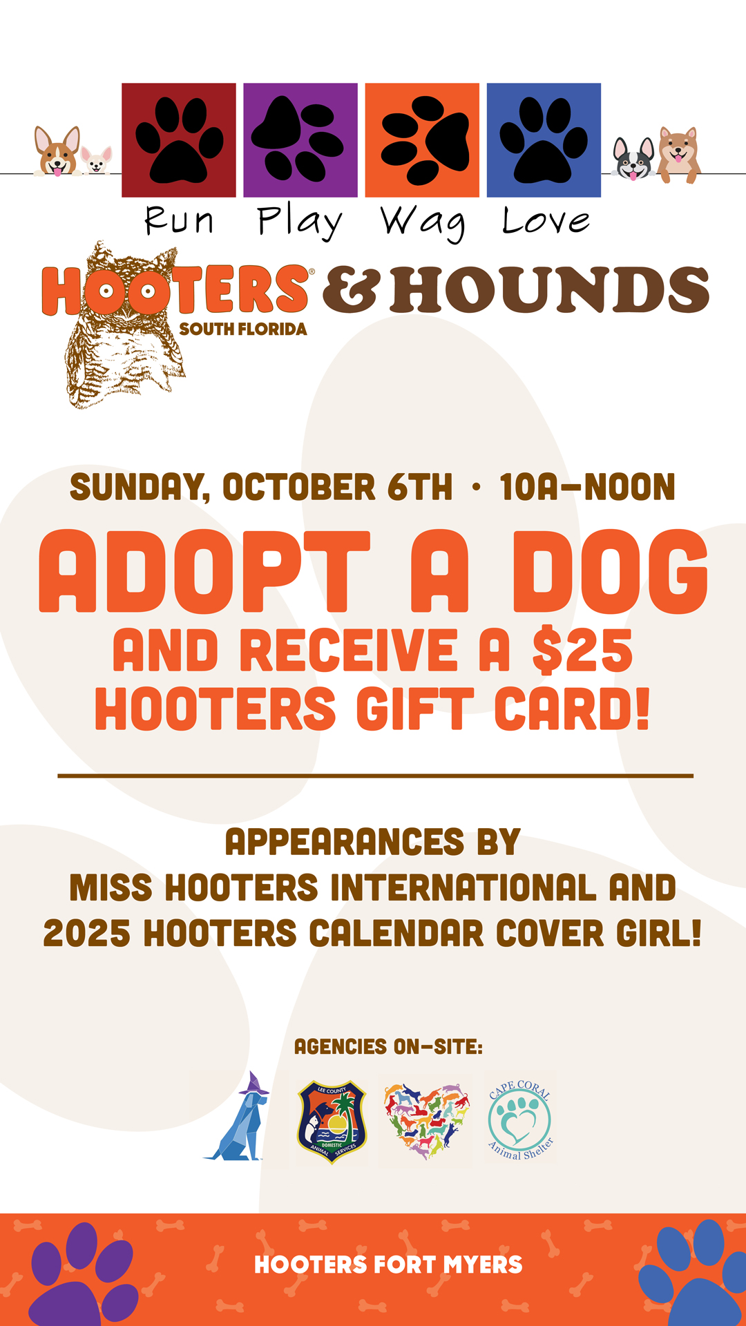 Hooters & Hownds 10/6