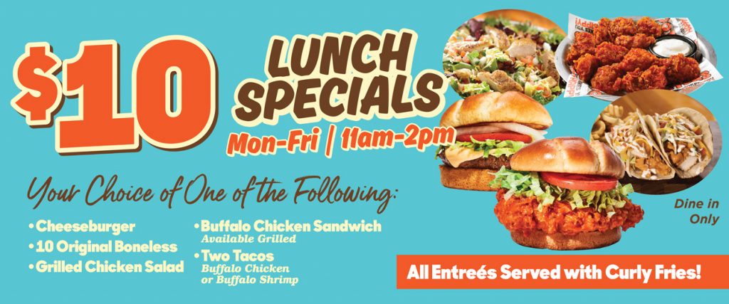 $10 Lunch Specials