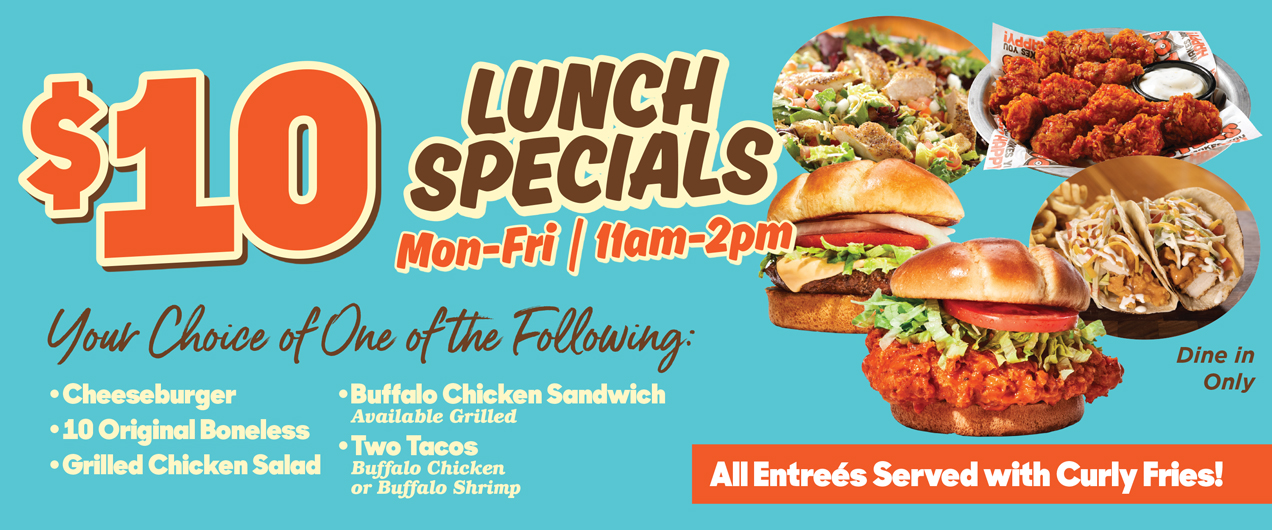 $10 Lunch Specials