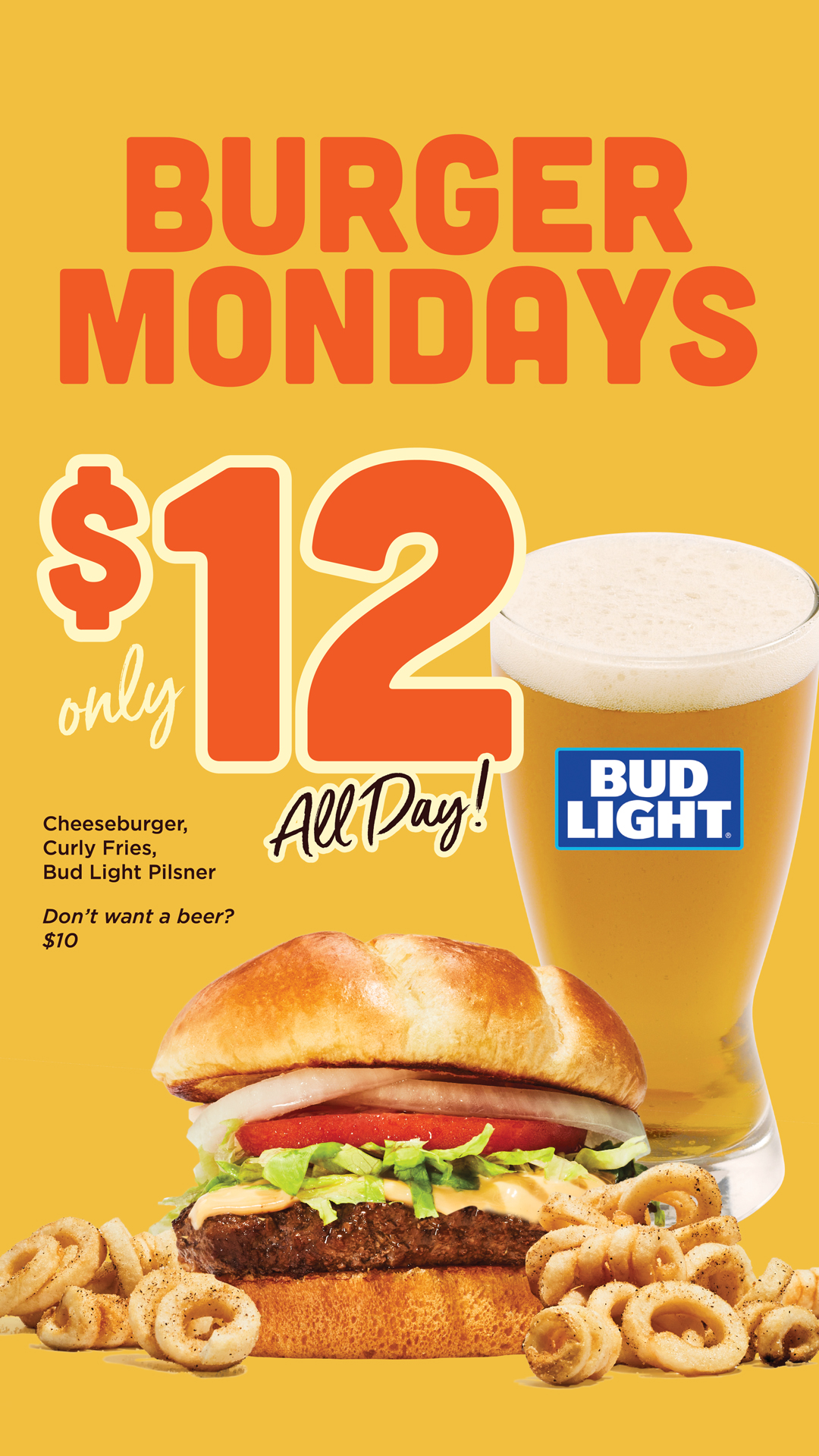 $12 Burger Mondays