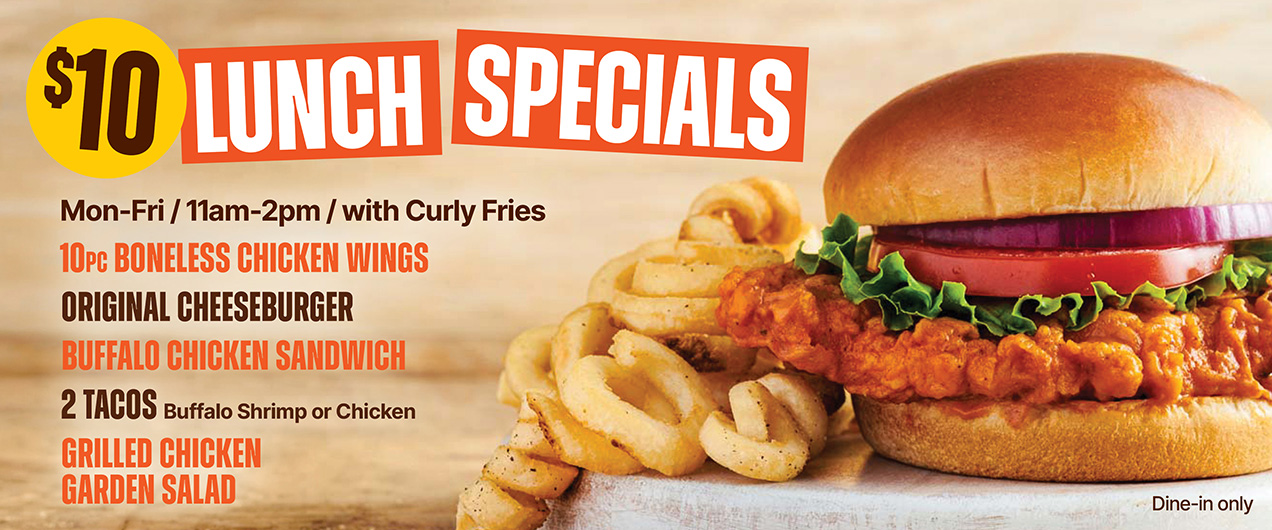 $10 Lunch Specials
