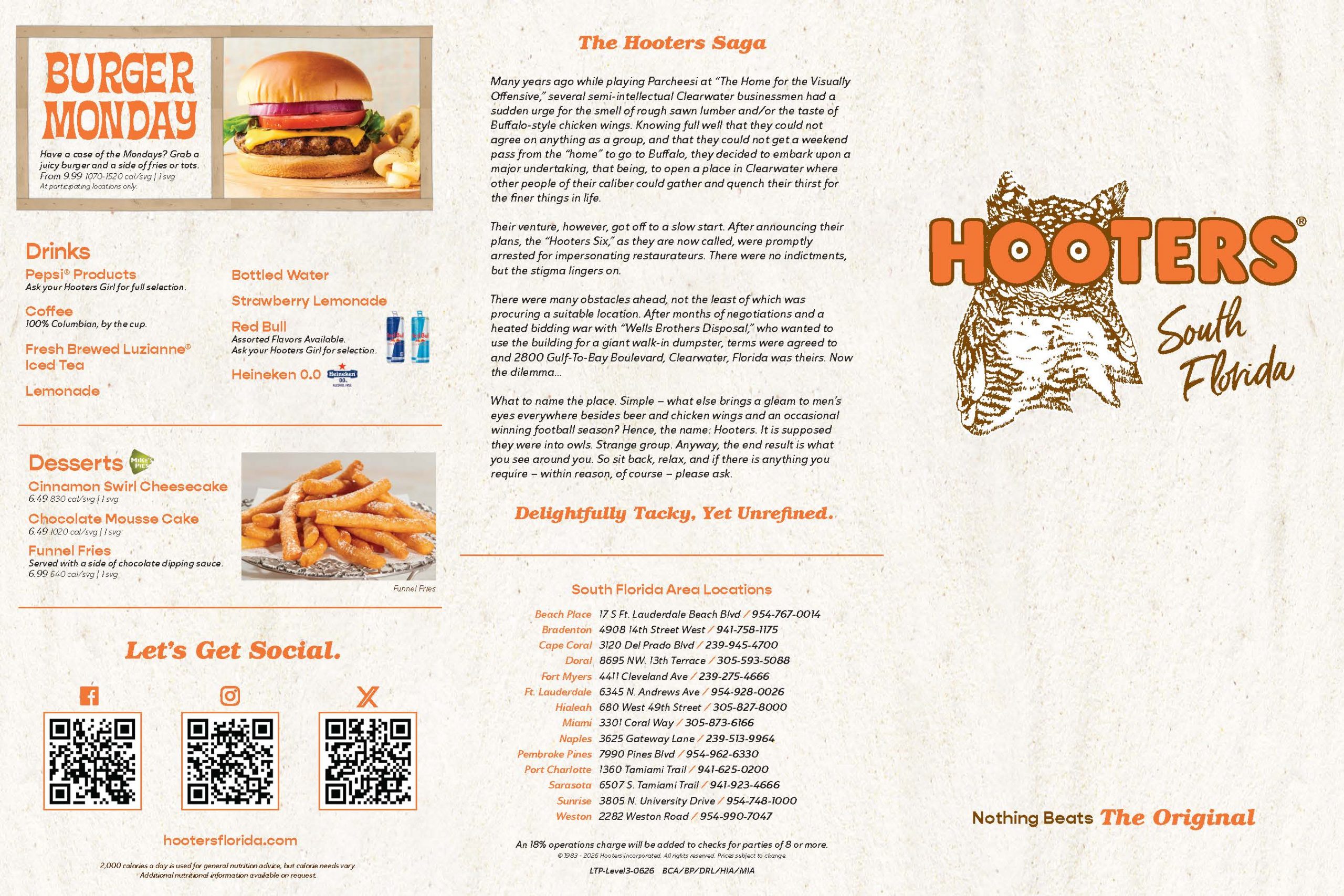 Menu Level 3 page 1