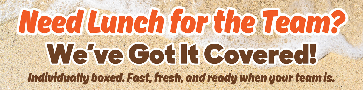 Hooters Business Menu